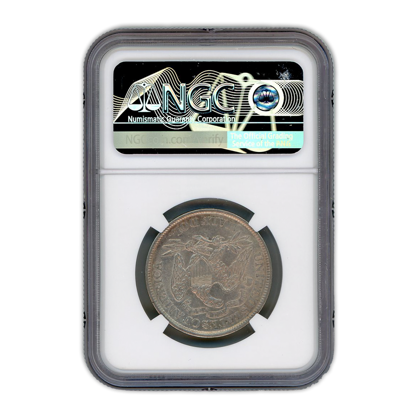 1867 S Seated Liberty Half Dollar - NGC AU53