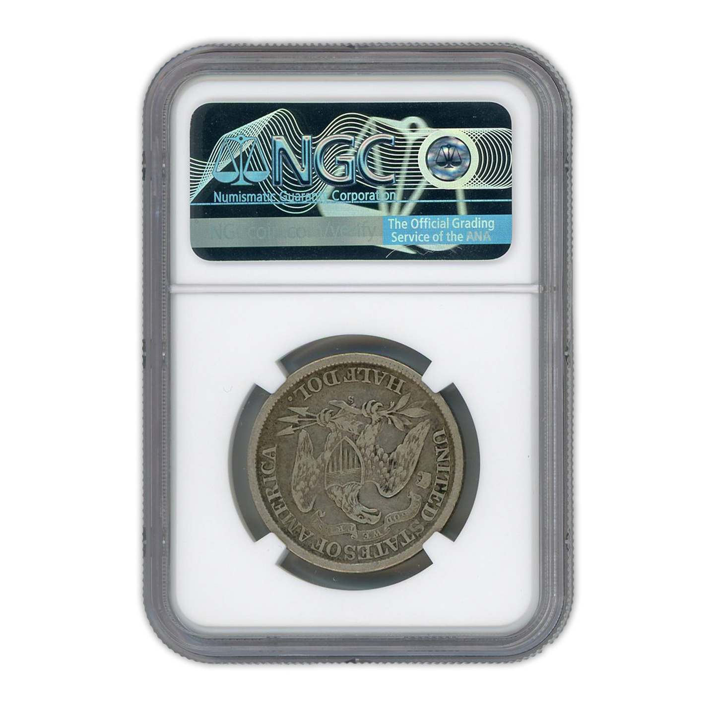 1868 S Seated Liberty Half Dollar San Francisco NGC XF40