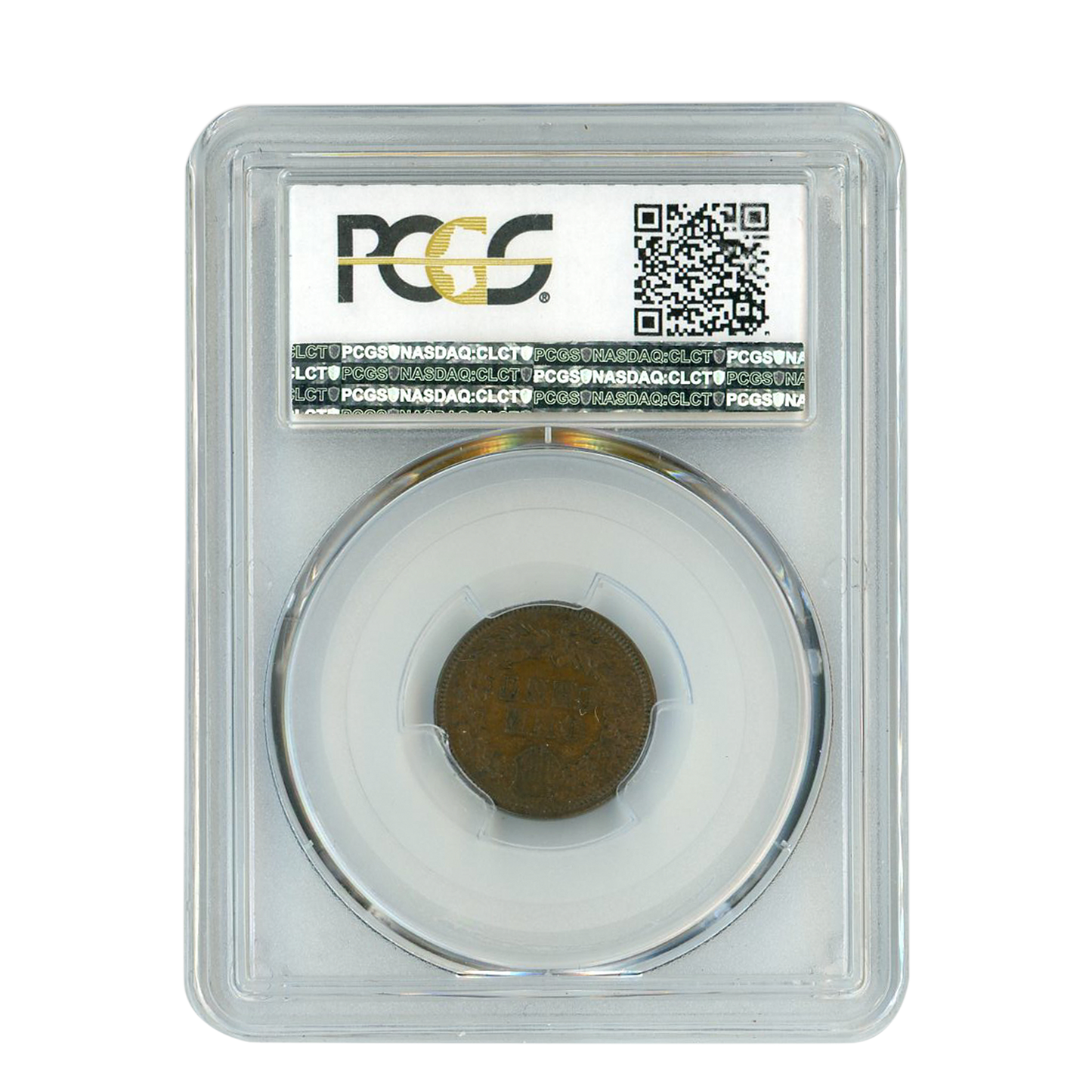 1869 Indian Cent - PCGS XF40 CAC Label