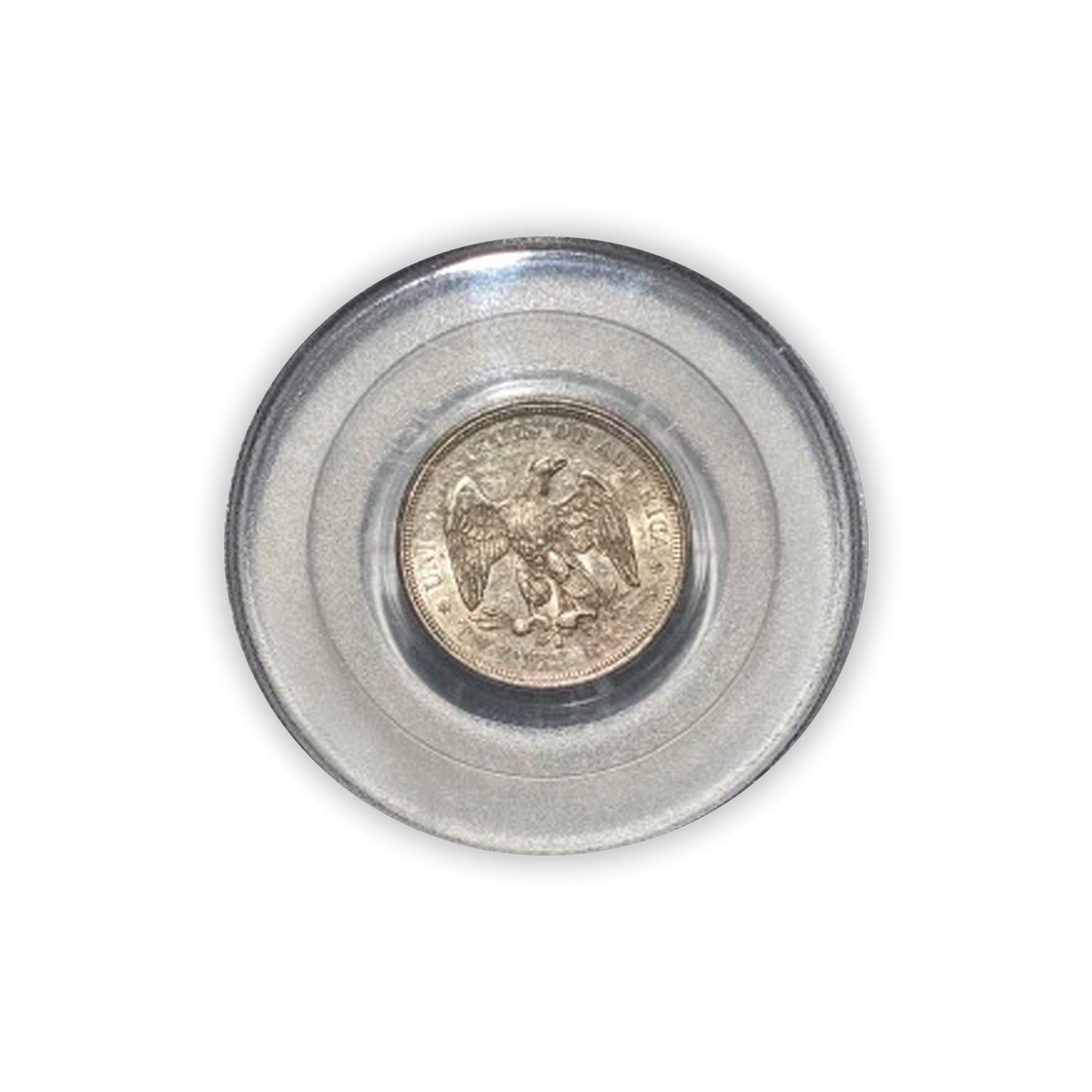 1875 S Seated Liberty Quarter San Francisco - PCGS AU55