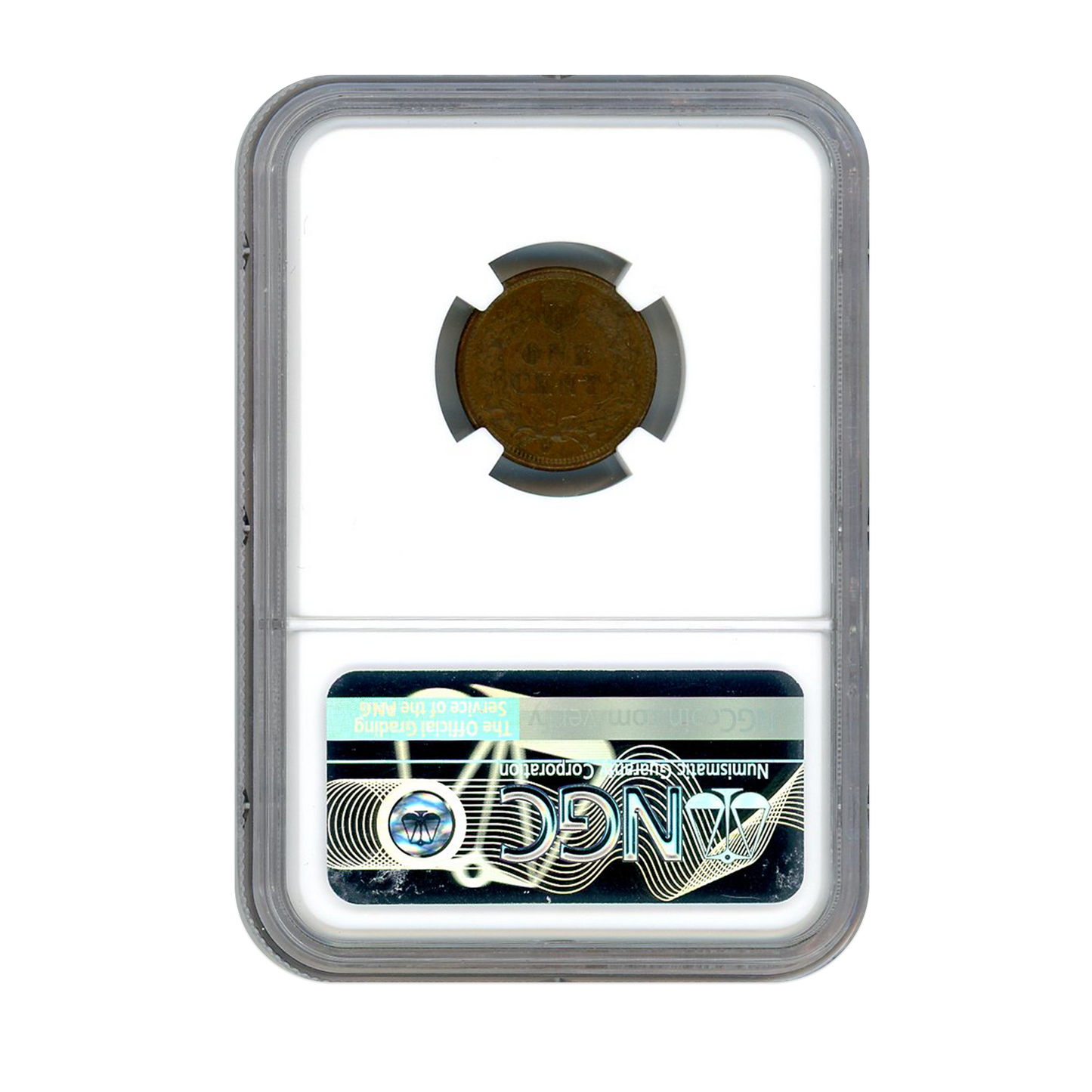 1877 Indian Cent NGC XF45 BN