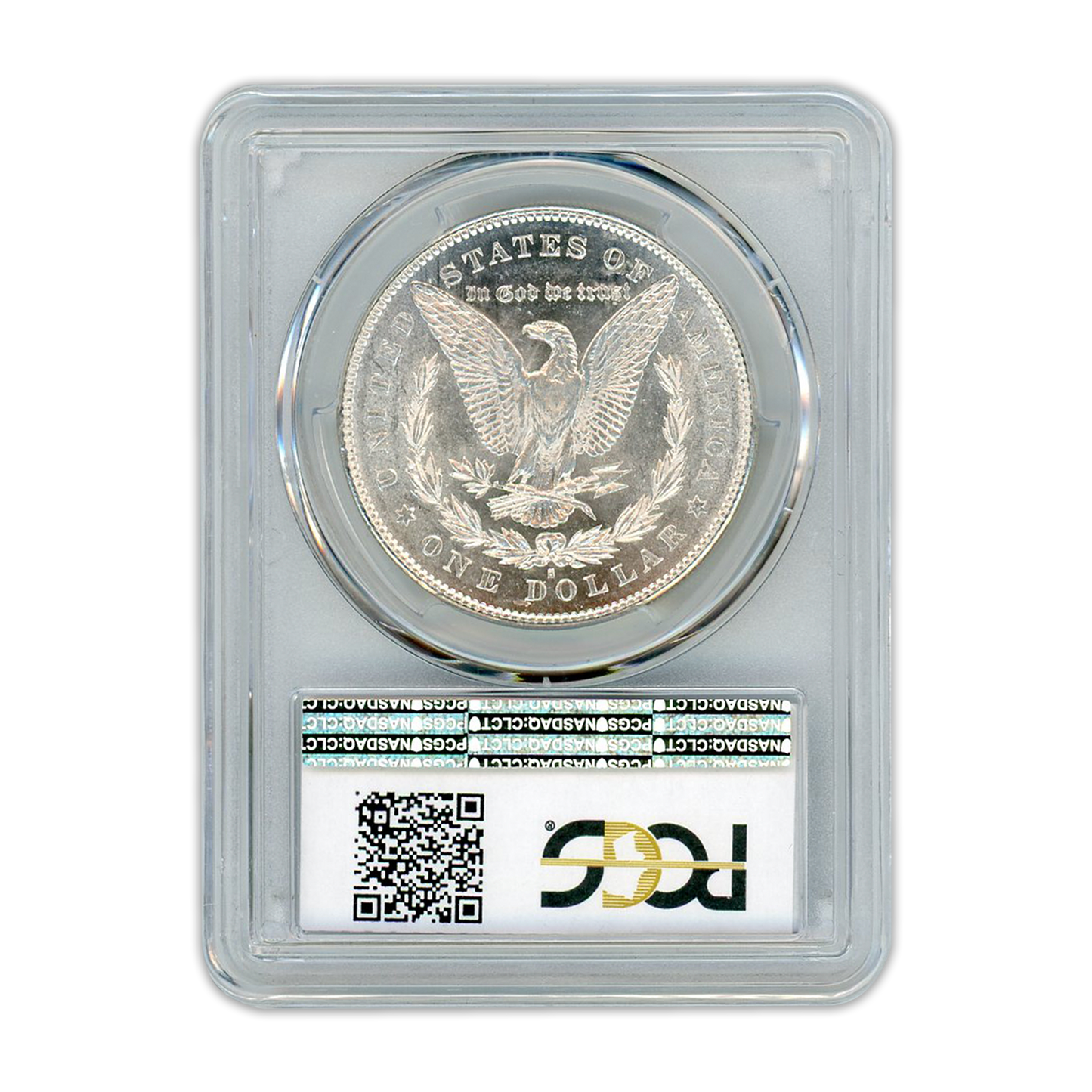 1878 Morgan Silver Dollar San Francisco - PCGS MS63 Sight White