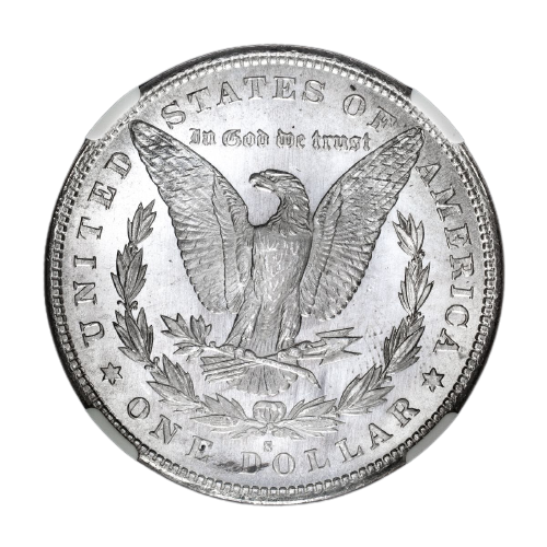 1880-S Morgan Silver Dollar San Francisco - NGC MS68