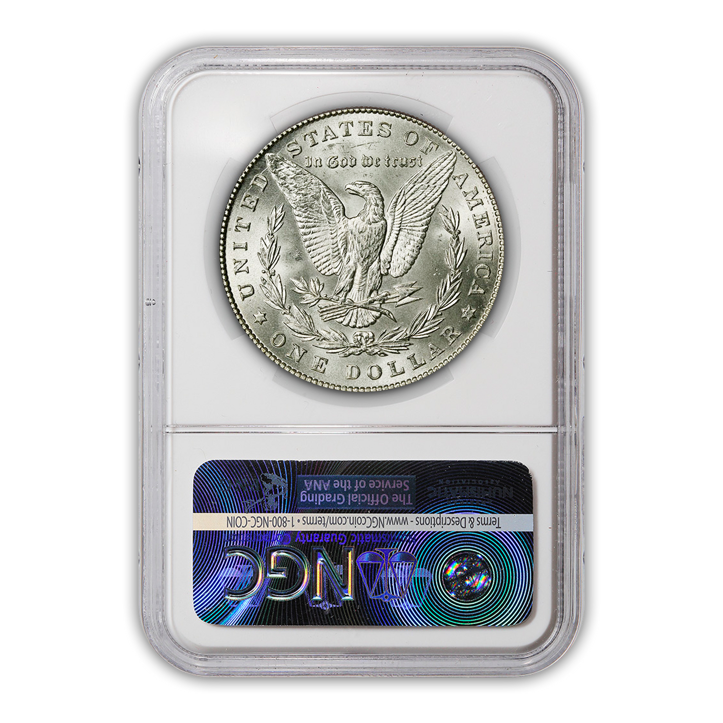 1880 Morgan Silver Dollar Philadelphia - NGC MS64