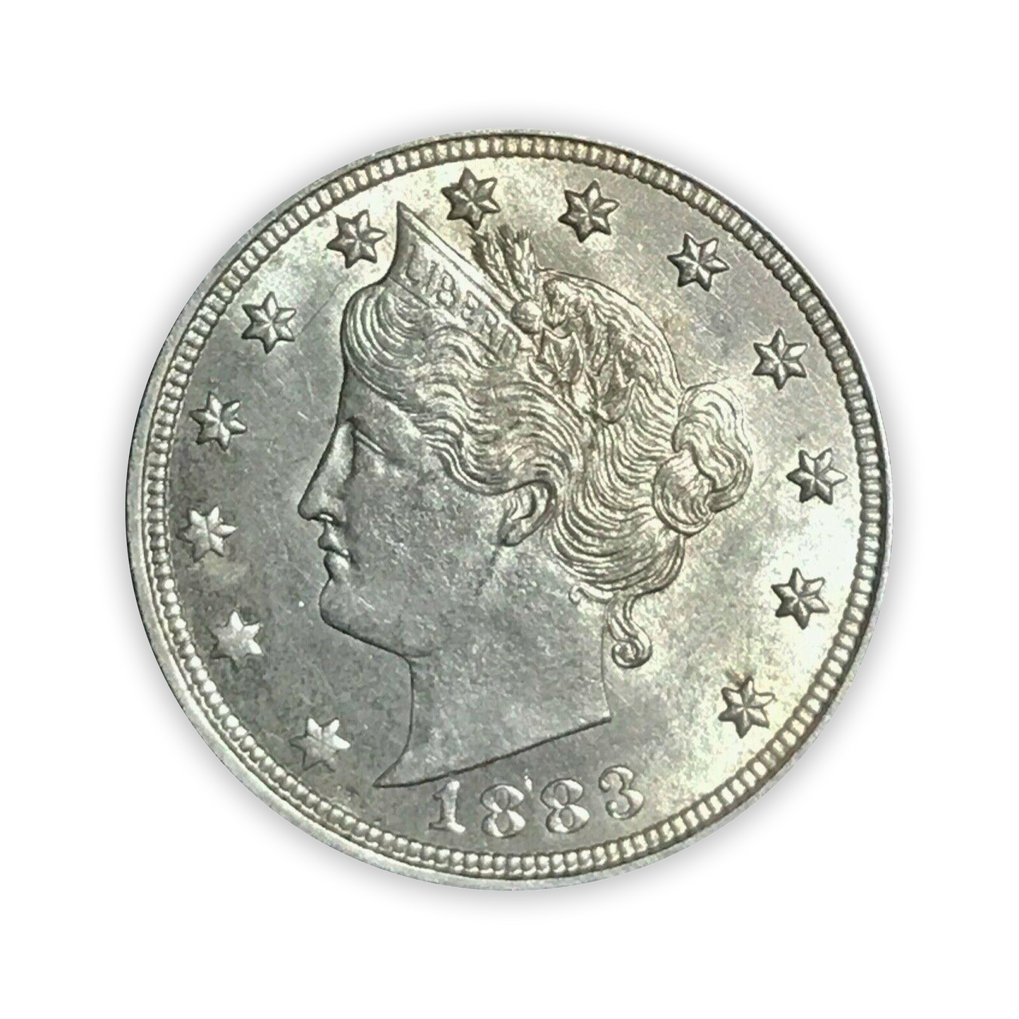 1883 Liberty No Cents Nickel - Uncirculated