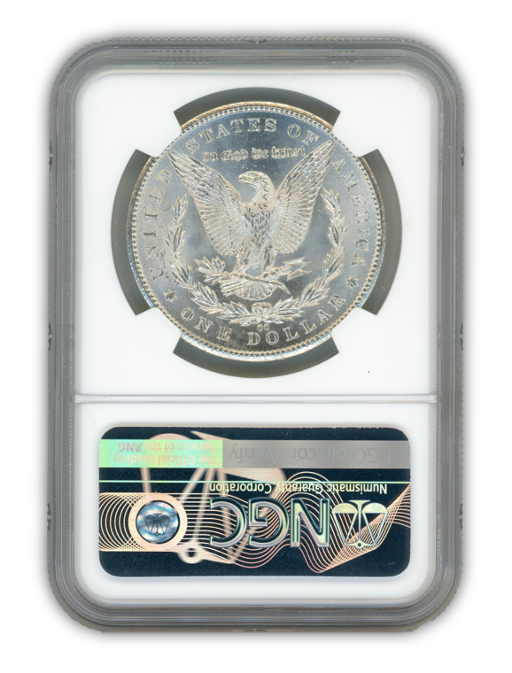 1884 CC Morgan Silver Dollar Carson City - NGC MS64 GSA Anna Cabral Signature Label