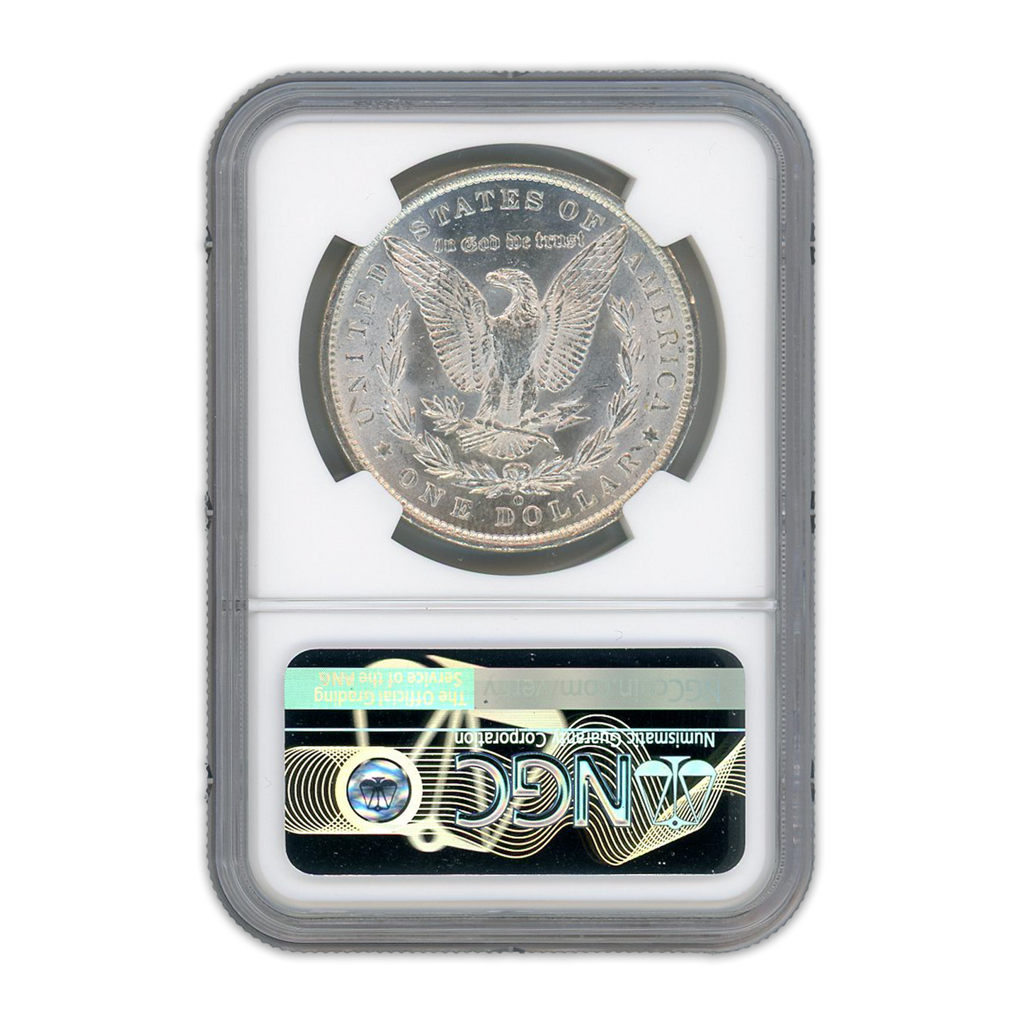 1885 Morgan Silver Dollar New Orleans - NGC MS63