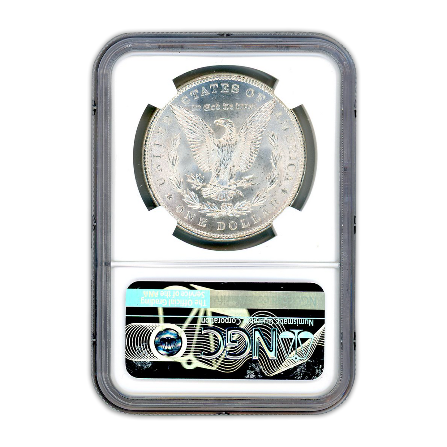 1885 Morgan Silver Dollar Philadelphia - NGC MS63 Sight White