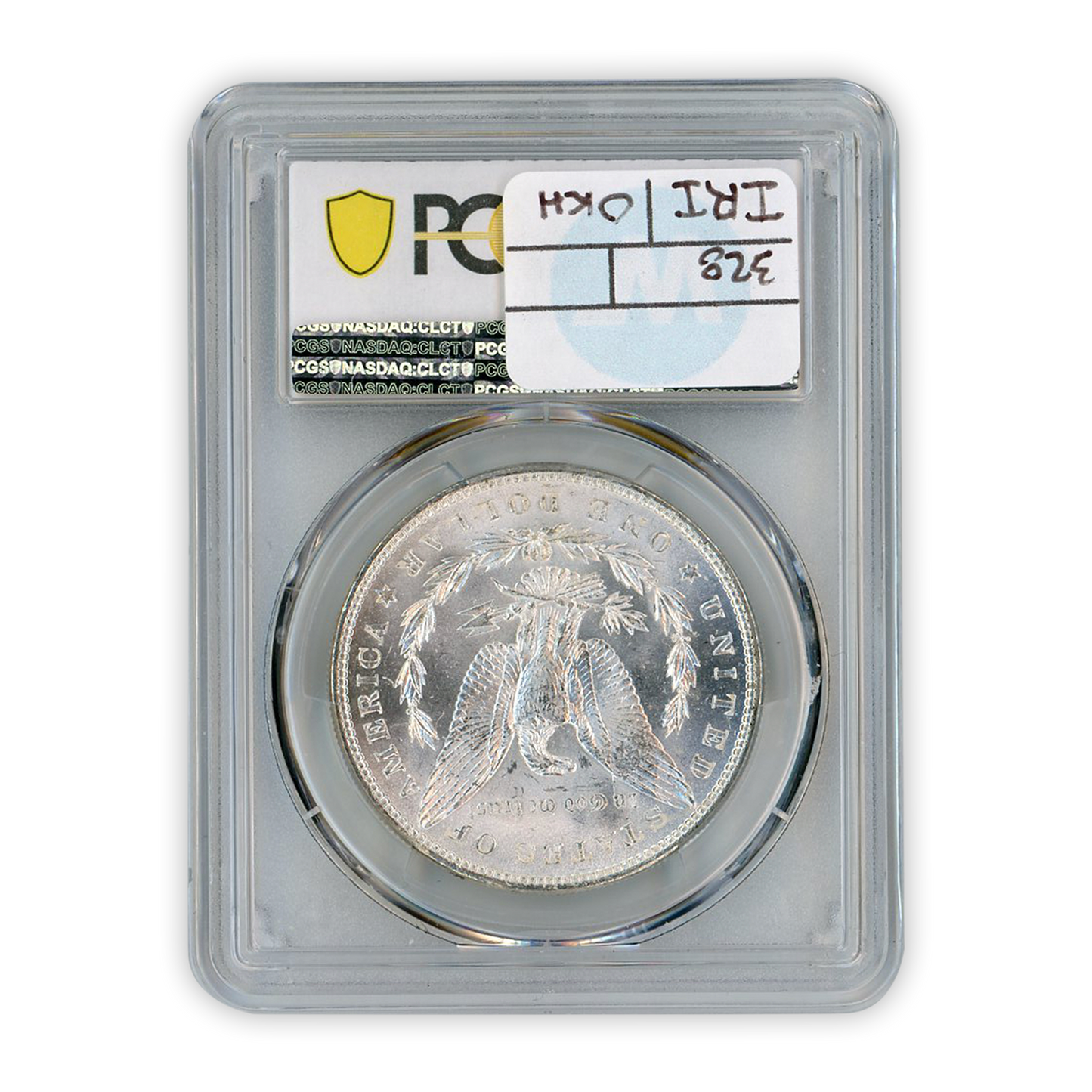 1886 Morgan Silver Dollar Philadelphia - CAC Label - PCGS MS66+ Sight White