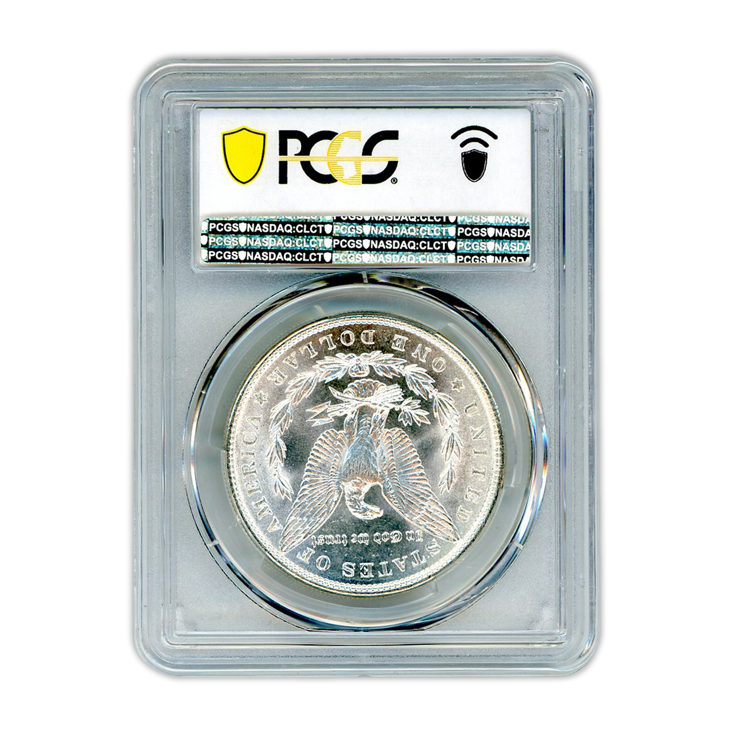 1886 Morgan Silver Dollar Philadelphia - PCGS MS63 Sight White