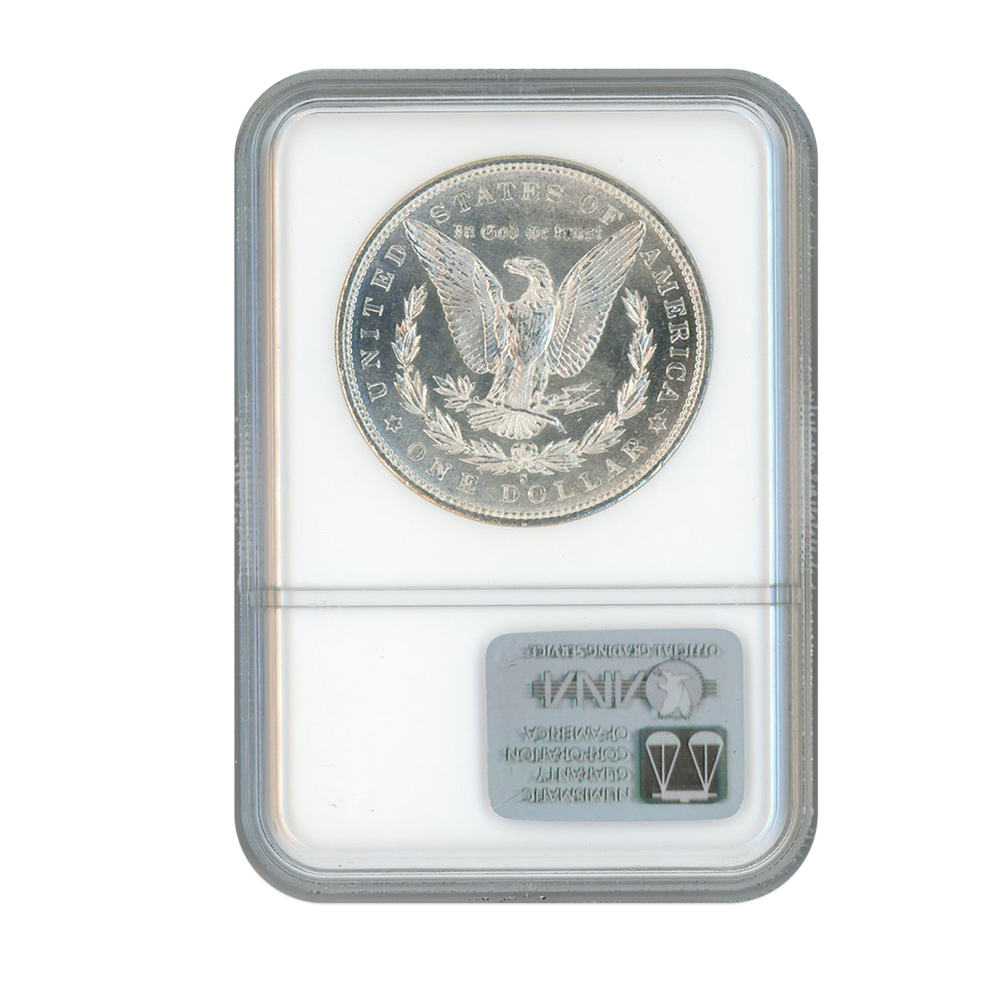 1886 S Silver Morgan Dollar Redfield San Francisco - NGC MS62