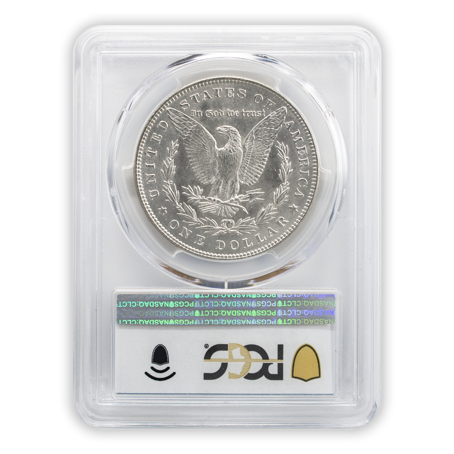 1887 Morgan Silver Dollar Philadelphia - PCGS MS64 Sight White