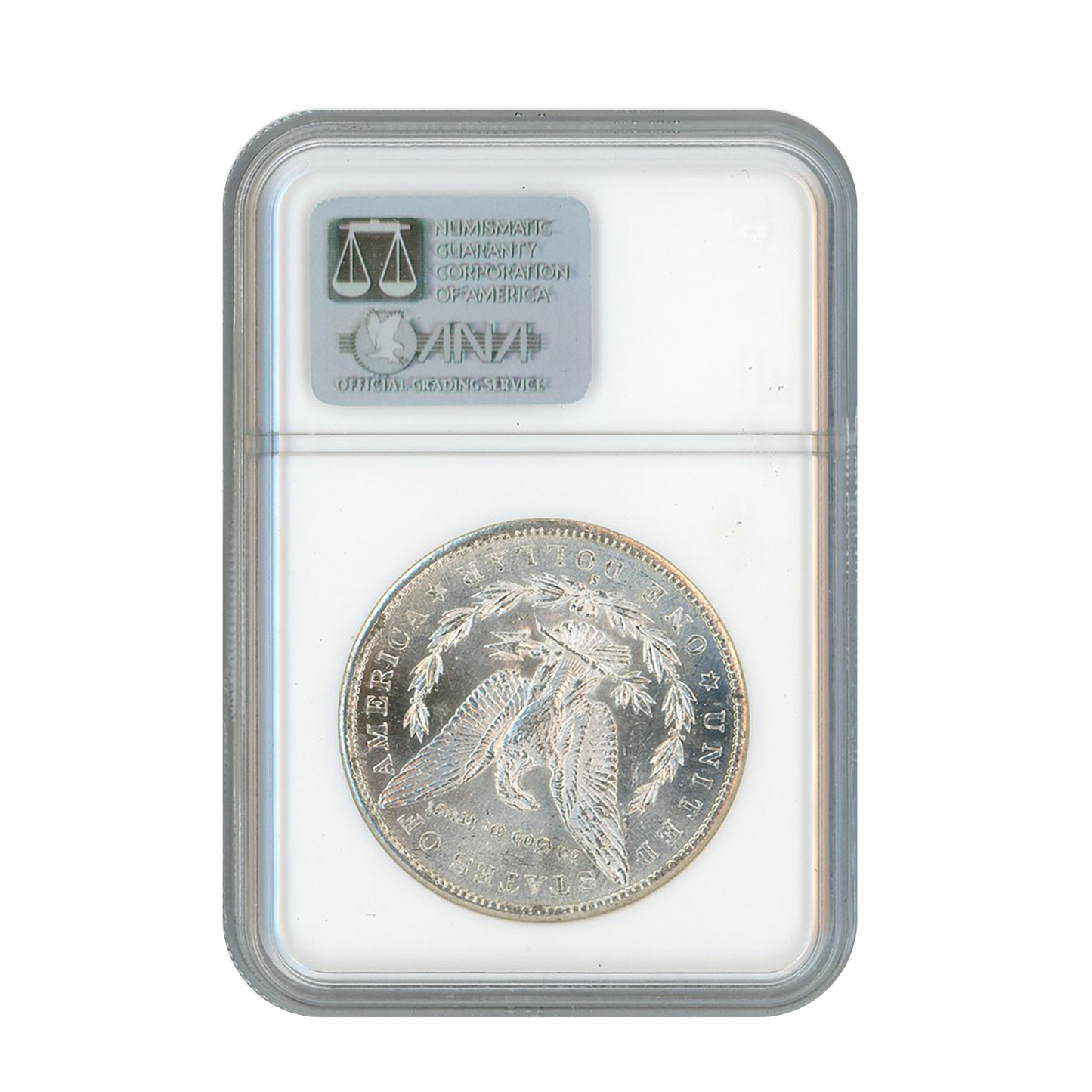 1889 S Silver Morgan Dollar Redfield San Francisco - NGC MS62