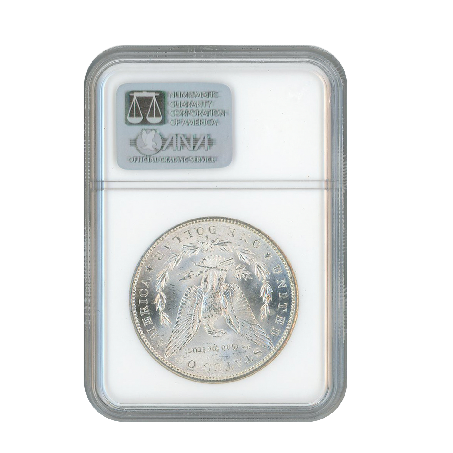 1890 S Silver Morgan Dollar Redfield San Francisco - NGC MS63