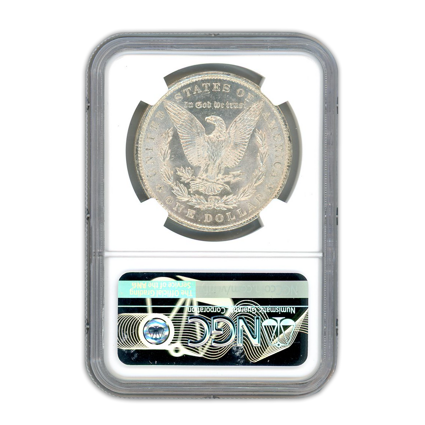1891 Morgan Silver Dollar San Francisco - NGC MS61