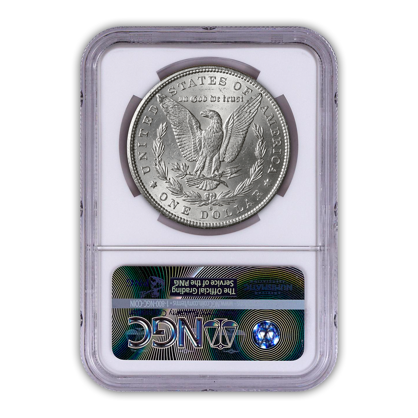 1891 Morgan Silver Dollar San Francisco - NGC MS64