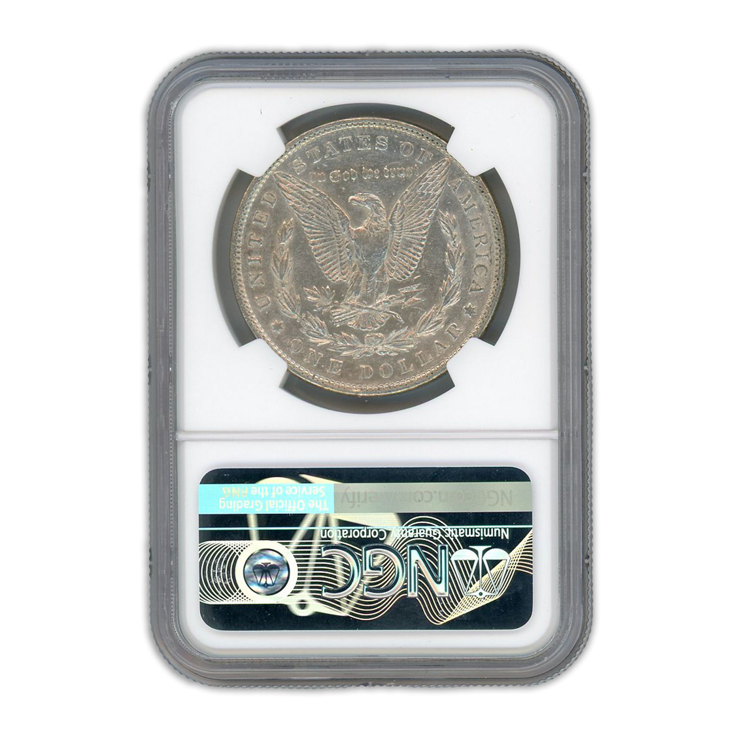 1893 Morgan Silver Dollar Philadelphia - NGC AU53