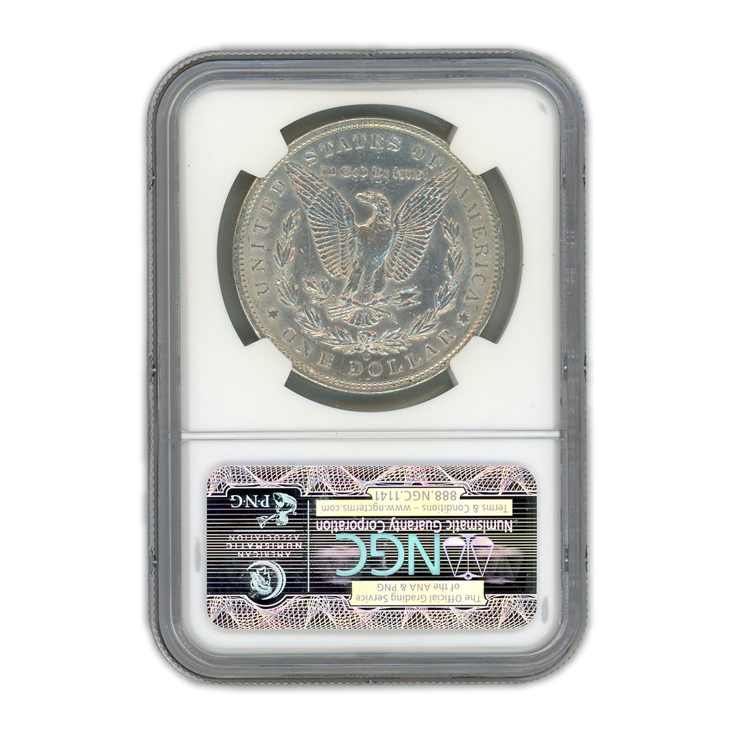 1897 Morgan Silver Dollar New Orleans - NGC AU55