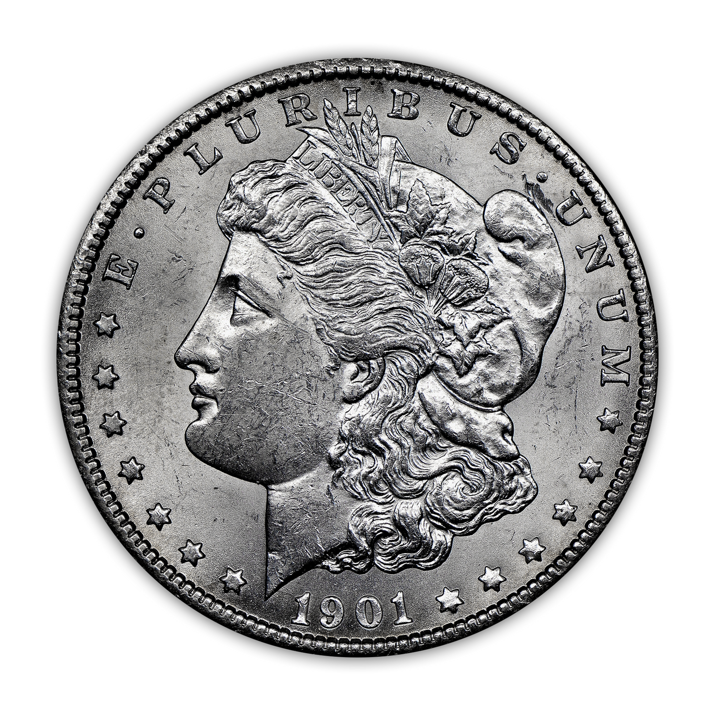1901 Morgan Silver Dollar New Orleans - Brilliant Uncirculated