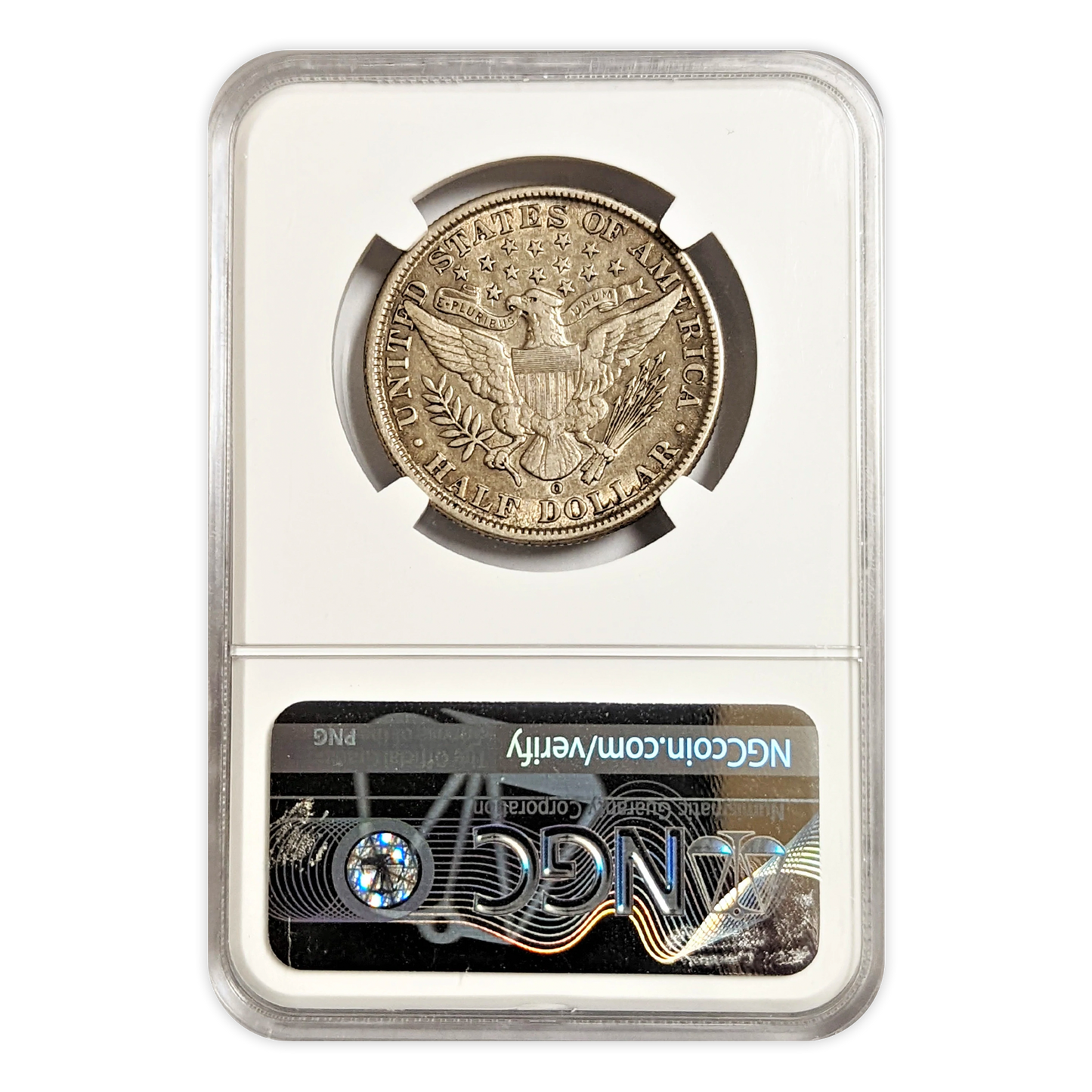 1907 O Barber Half Dollar New Orleans - NGC VF30