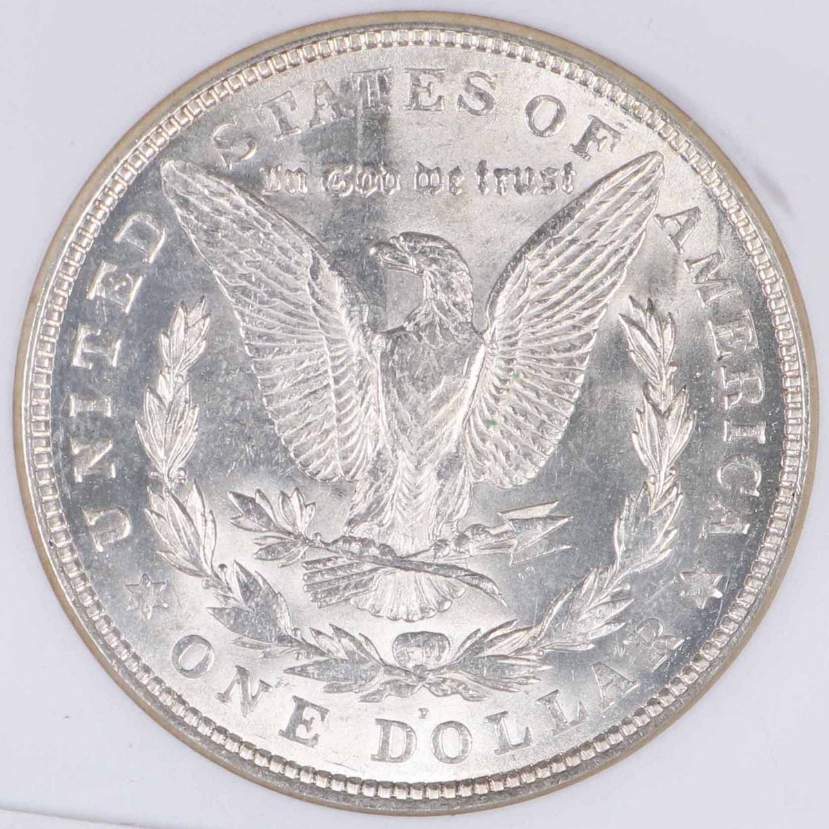 1921 Morgan Silver Dollar Denver- Certified MS63