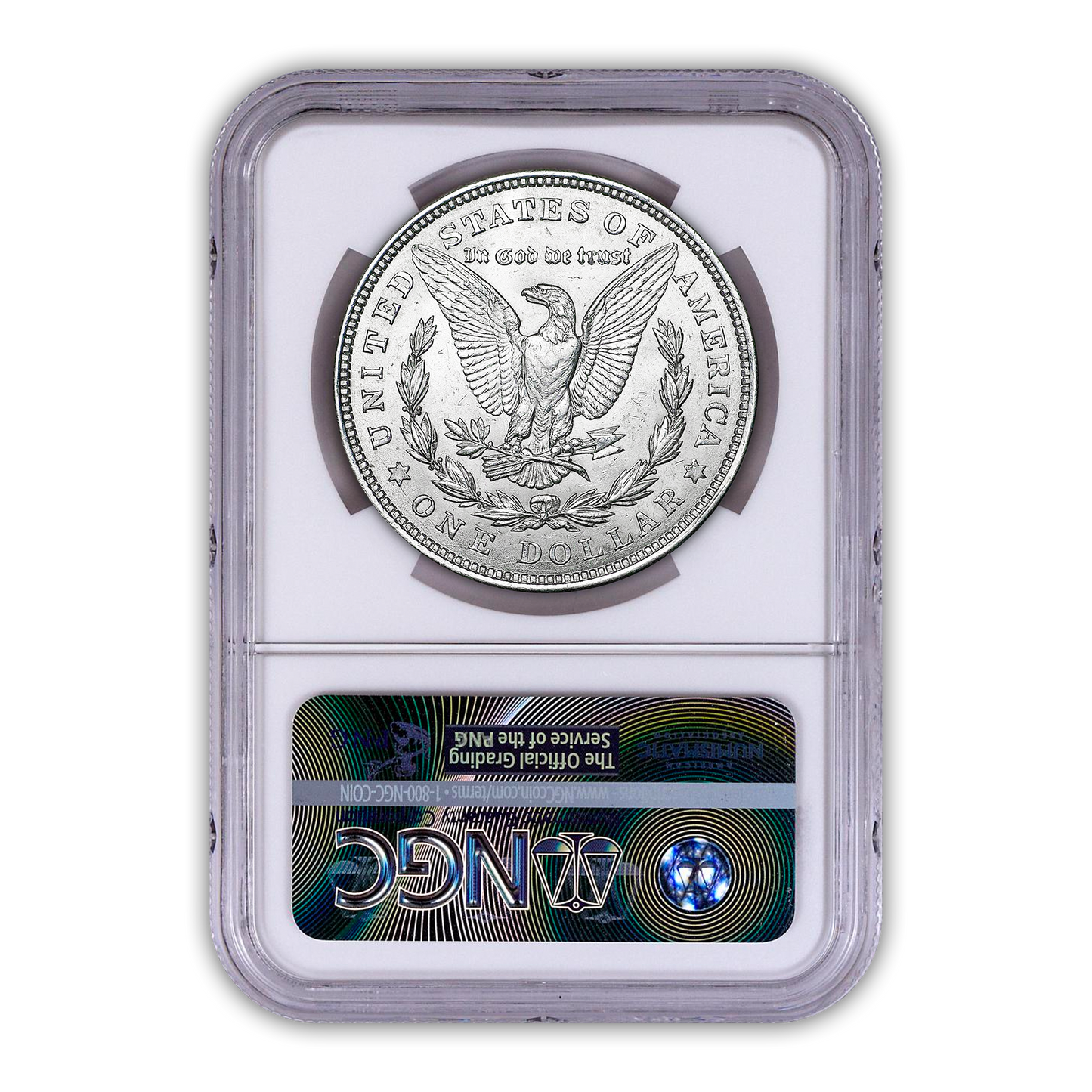 1921 Morgan Silver Dollar Philadelphia - NGC MS64