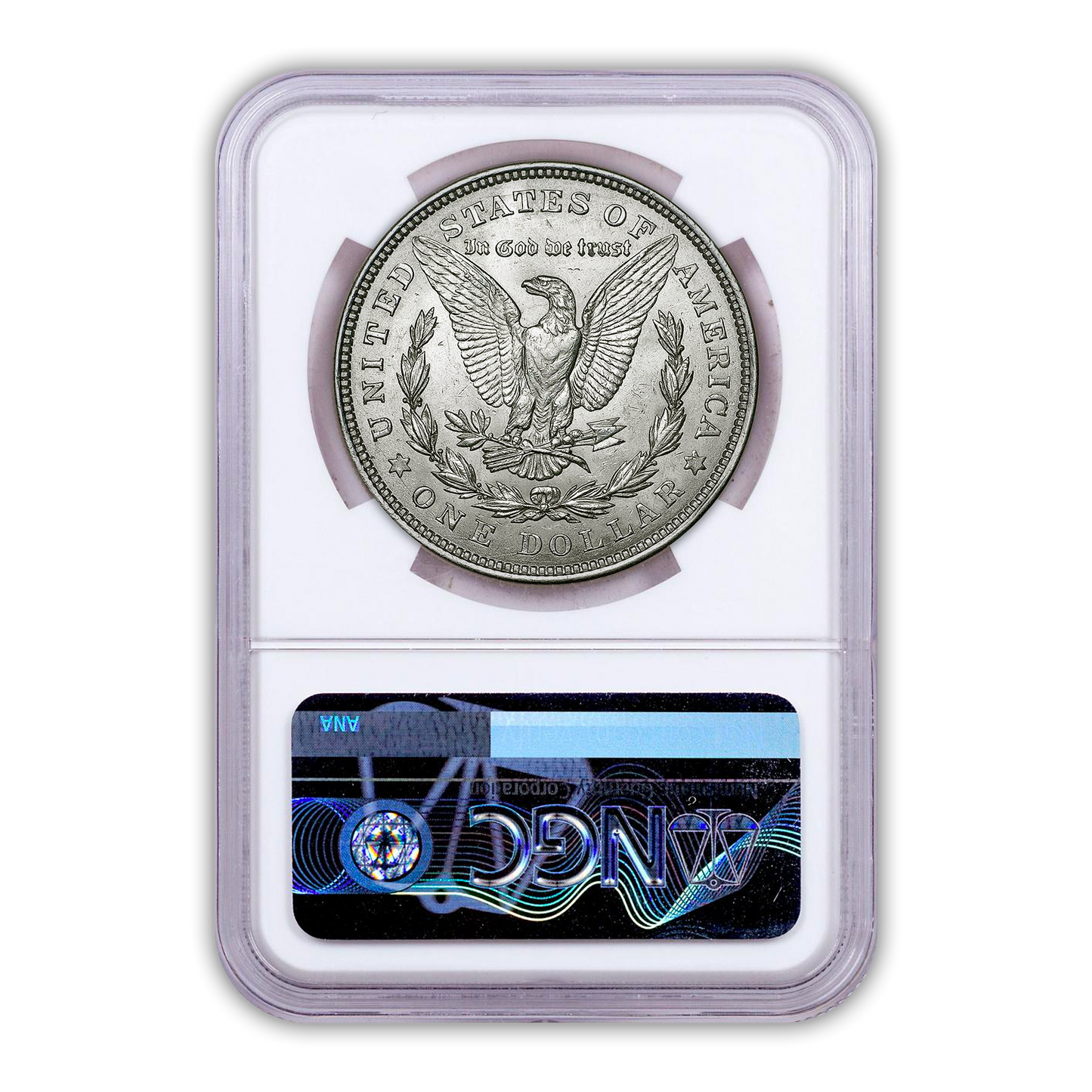 1921 Morgan Silver Dollar Philadelphia - NGC MS65