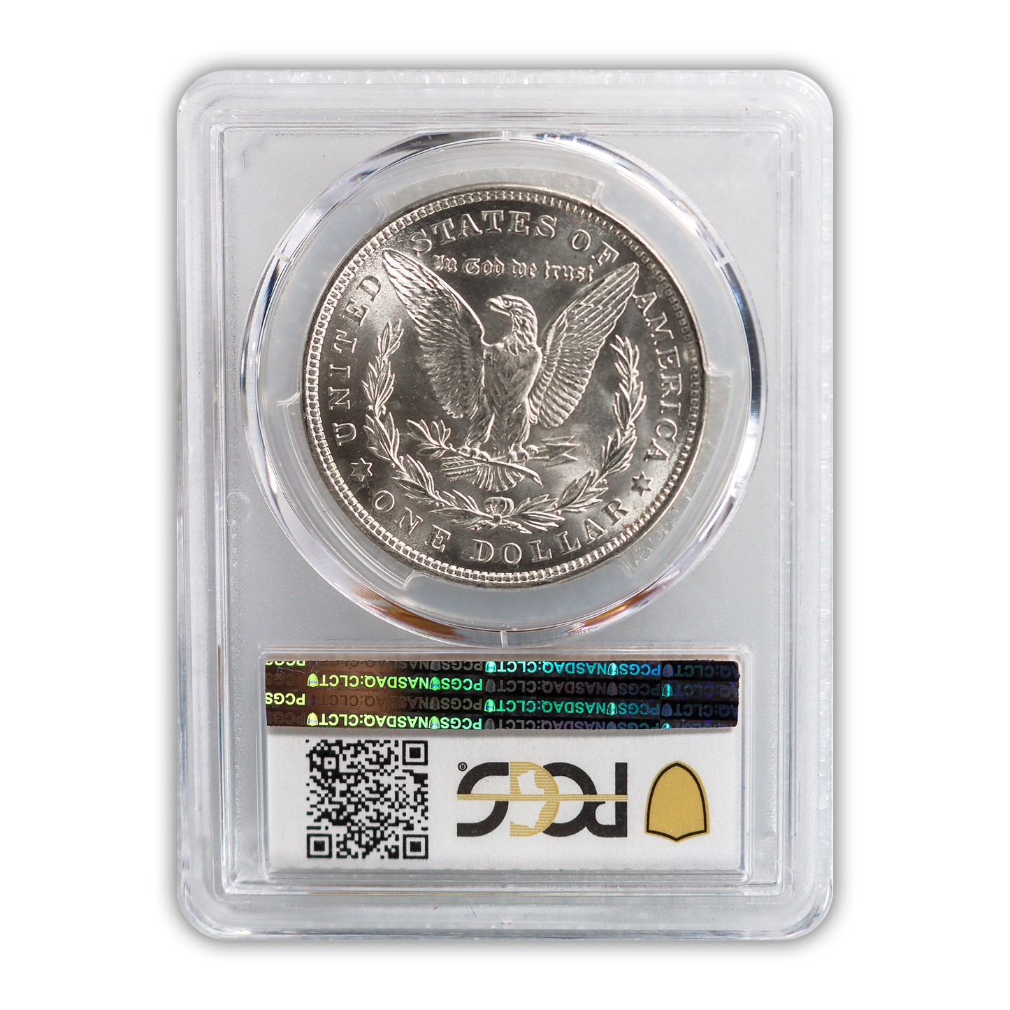 1921 Morgan Silver Dollar Philadelphia - PCGS MS64 Sight White