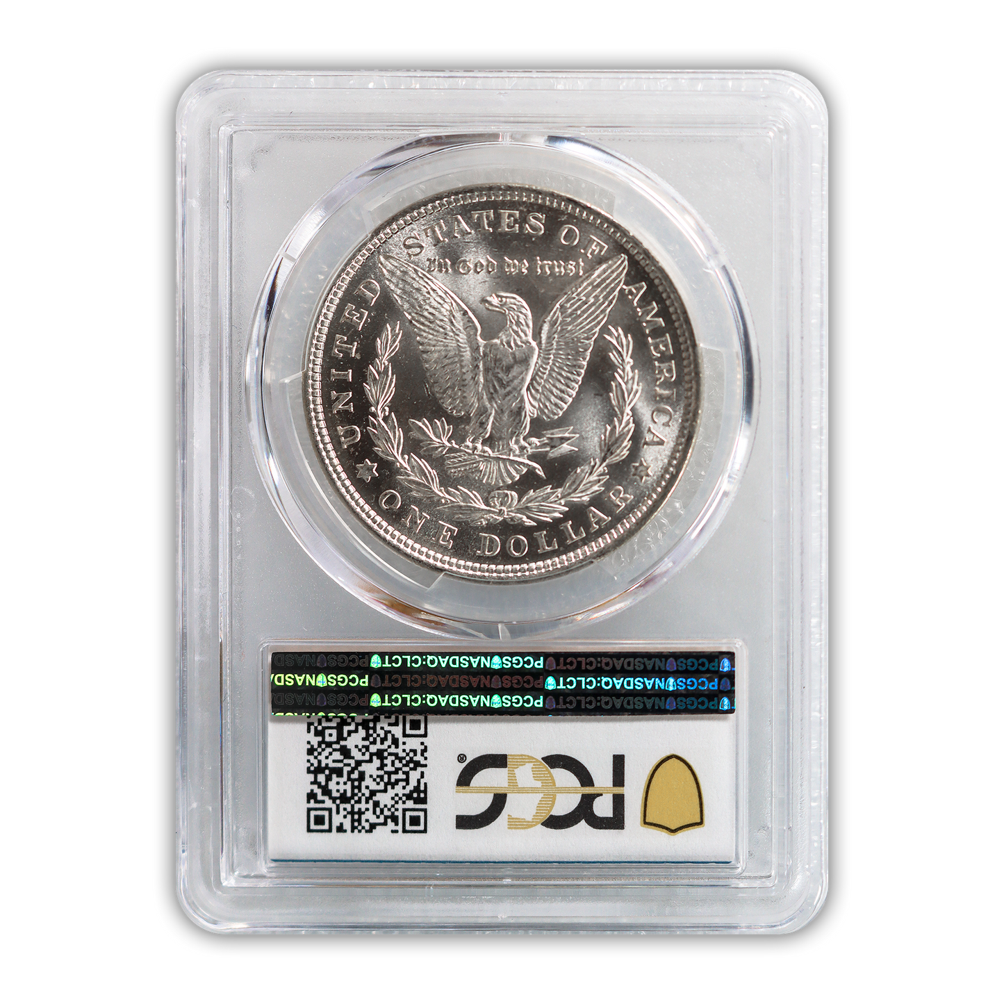 1921 Morgan Silver Dollar Philadelphia - PCGS MS64+ Sight White