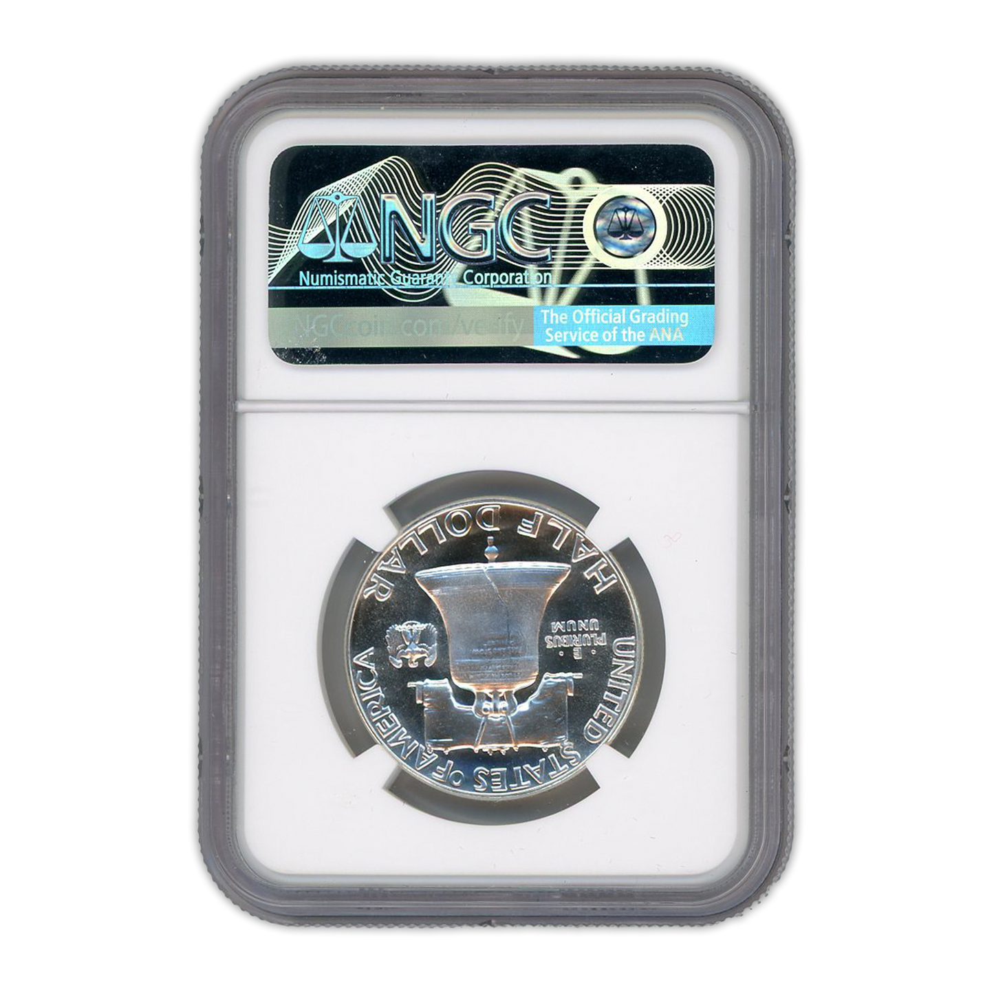 1955 Franklin Silver Half Dollar 50C - NGC PF68 Sight White