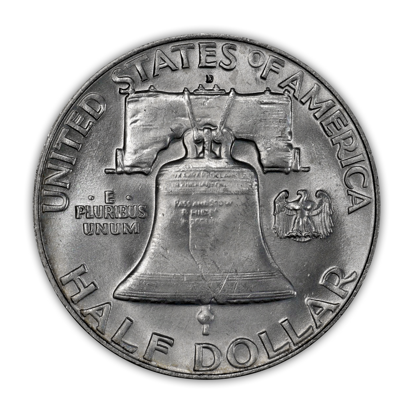 1957 Franklin 90% Silver Half Dollar Denver - Uncirculated