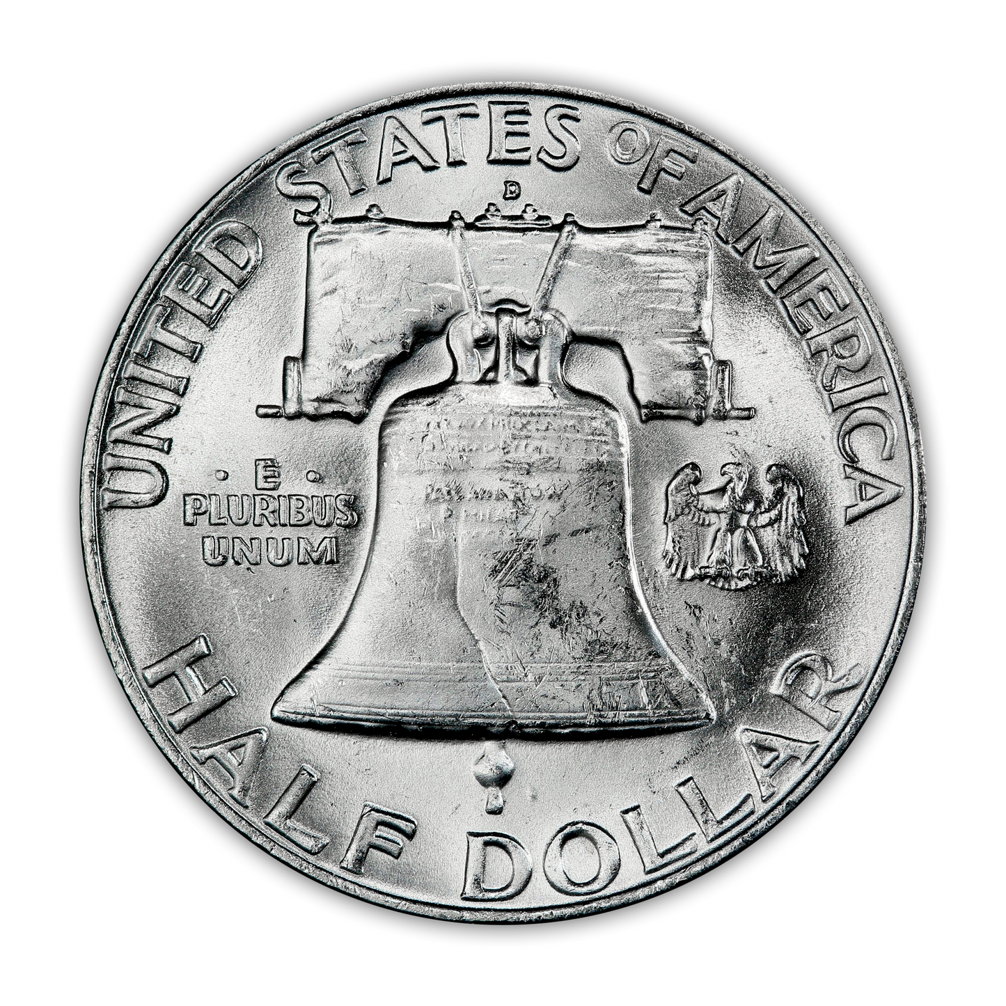 1959 Franklin 90% Silver Half Dollar Denver - Uncirculated