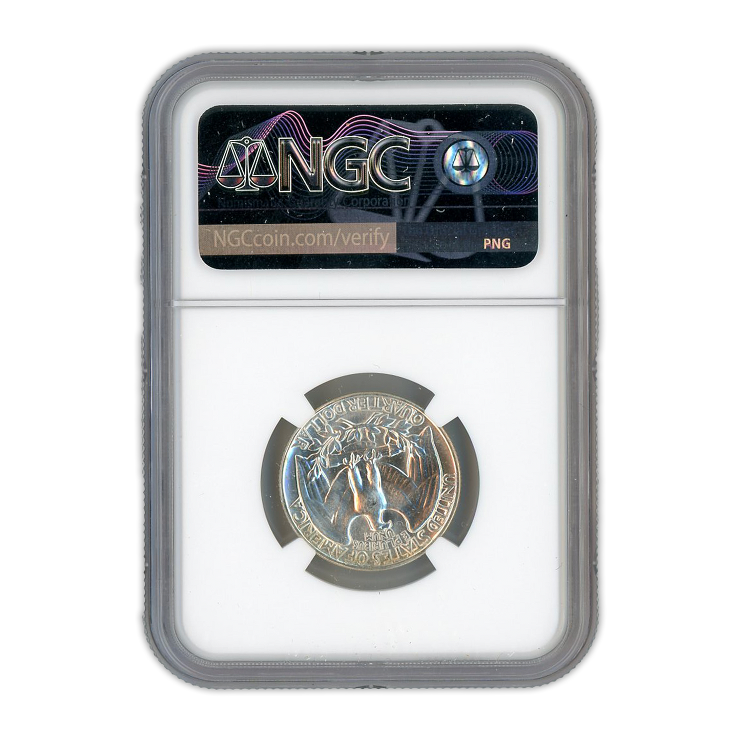 1959 Washington Quarter - Type B Reverse - NGC MS65