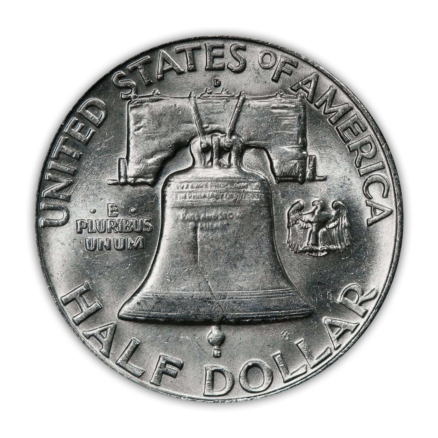 1963 Franklin 90% Silver Half Dollar Roll of 20 - P & D - Uncirculated