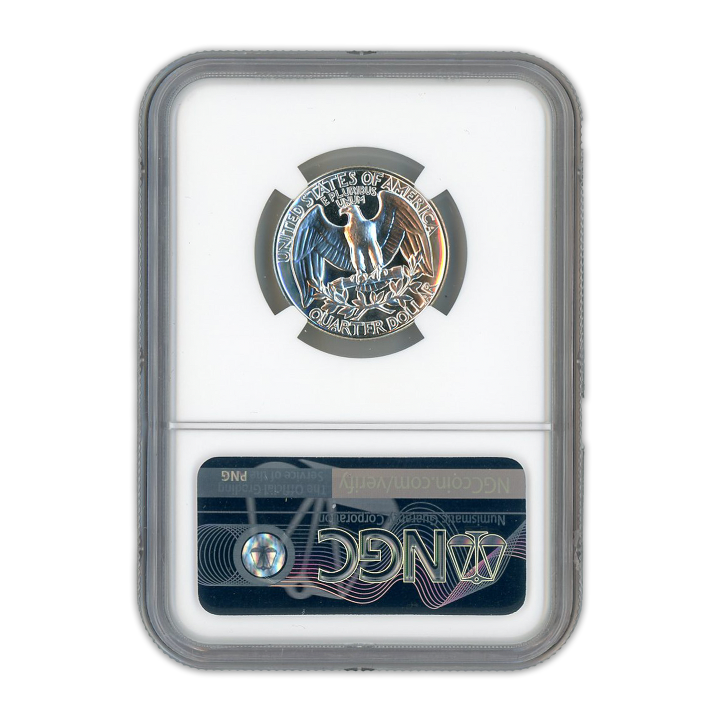 1963 Washington Silver Quarter Philadelphia - NGC PF67 Sight White