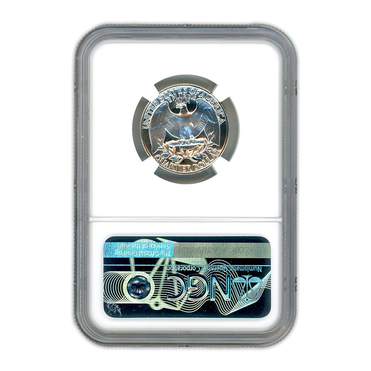 1963 Washington Silver Quarter Philadelphia - NGC PF69 Sight White