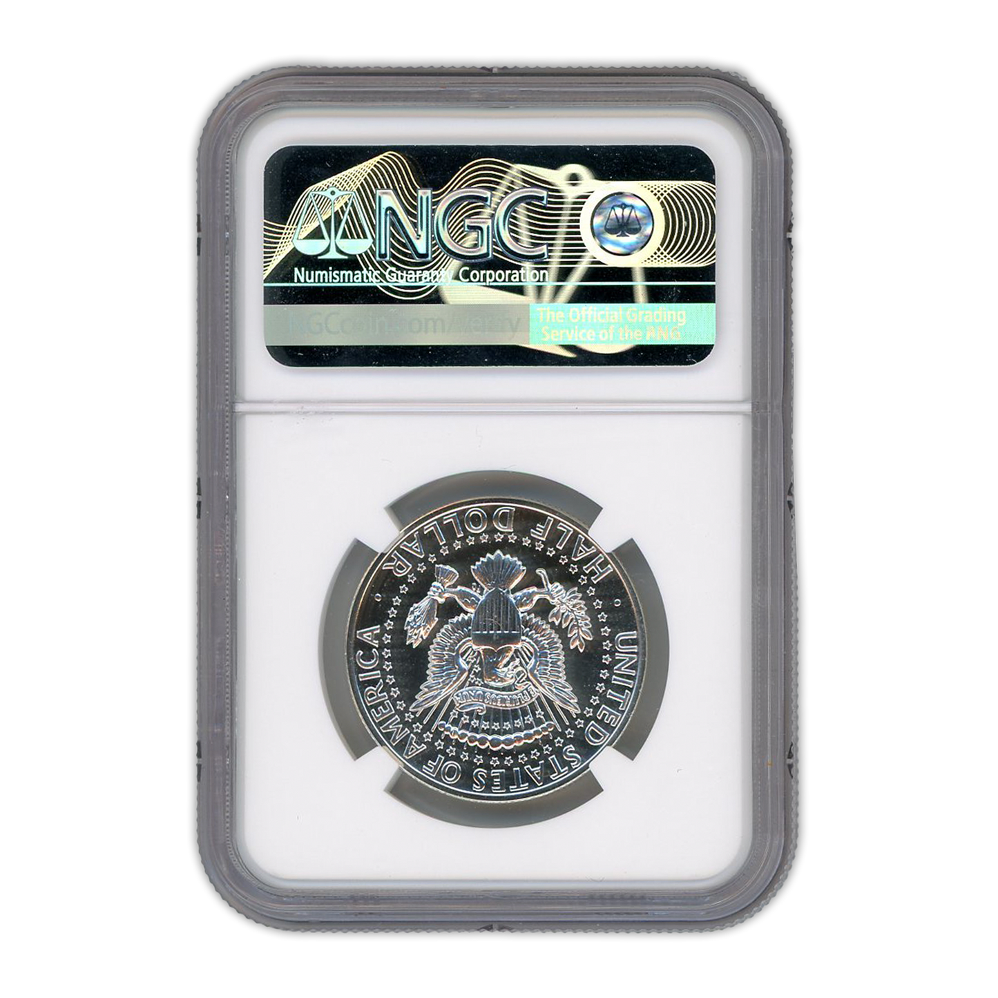 1964 Kennedy Silver Half Dollar - Accented Hair - NGC PF69