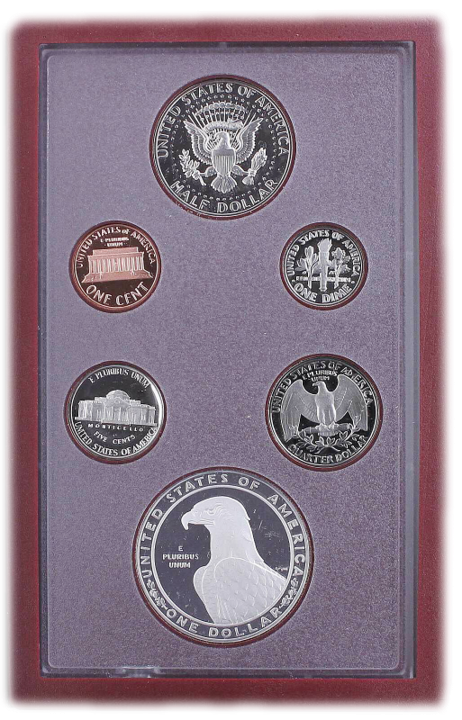 1983 US Prestige Proof Set - 6 Coins