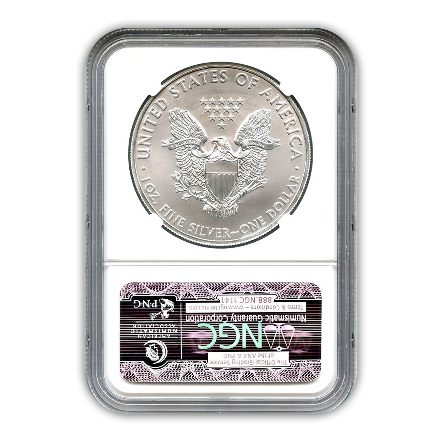 1986 Silver Eagle - Business Strike - NGC MS70 - CoinsTV