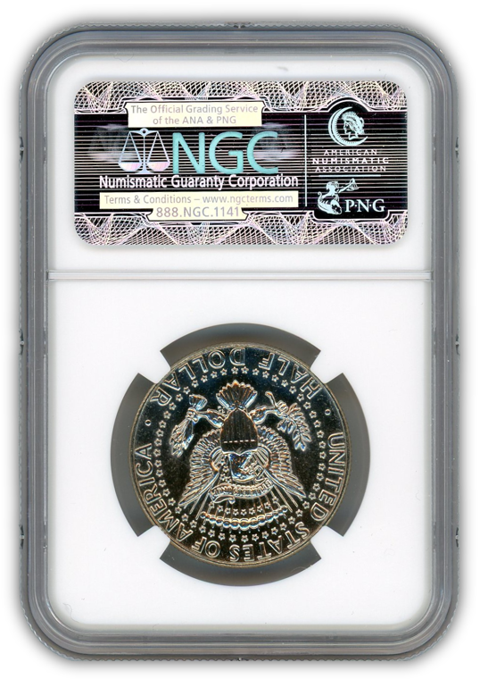 1987 Kennedy Half Dollar Philadelphia - NGC MS63 PL Prooflike