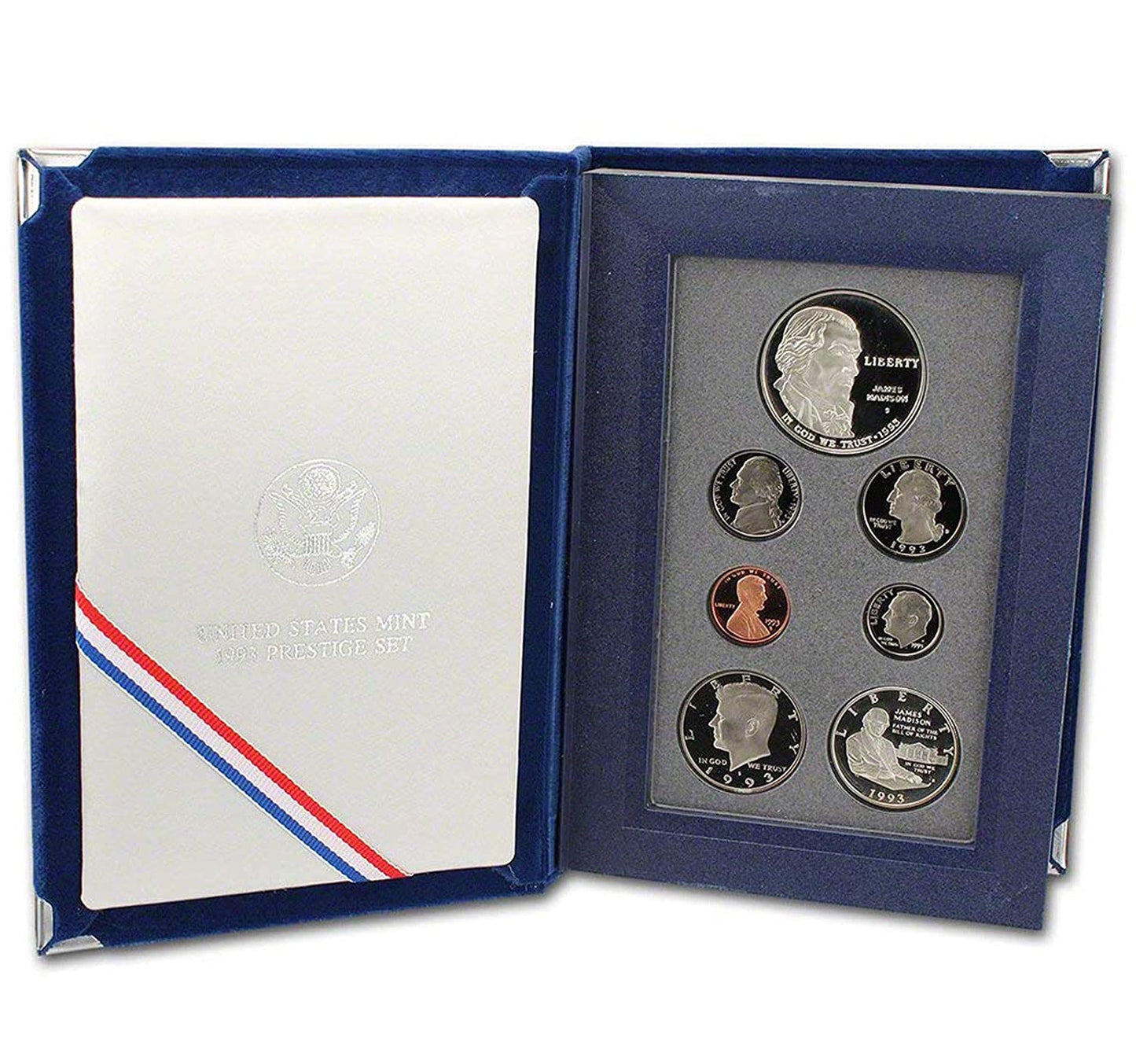 1993 US Prestige Proof Set - 7 Coins
