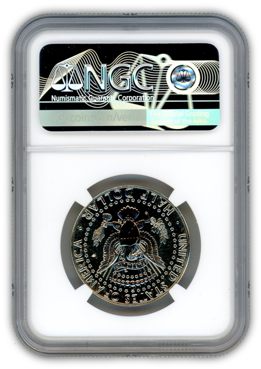 2002 Kennedy Half Dollar Philadelphia- NGC MS66 PL Prooflike