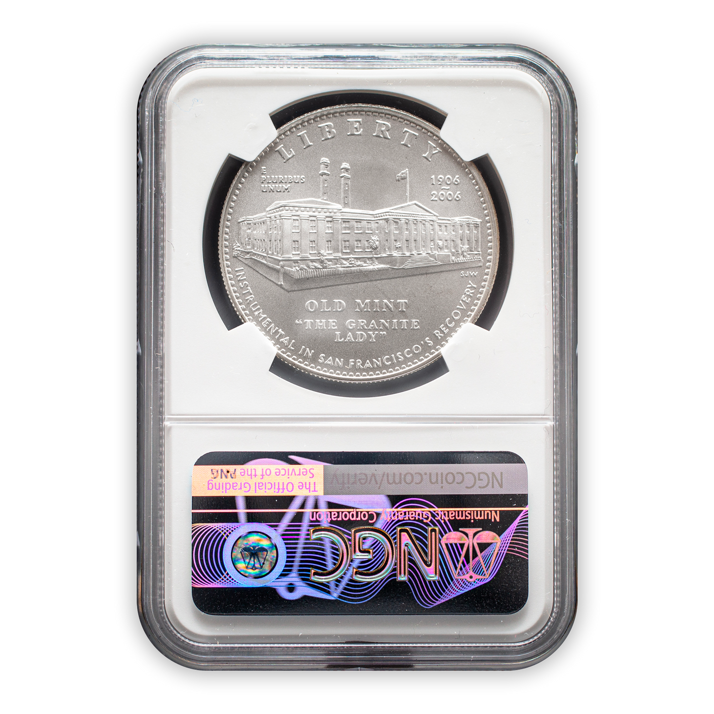 2006 Morgan Silver Dollar - Old San Francisco Mint - NGC MS69 Wayne Miller Label