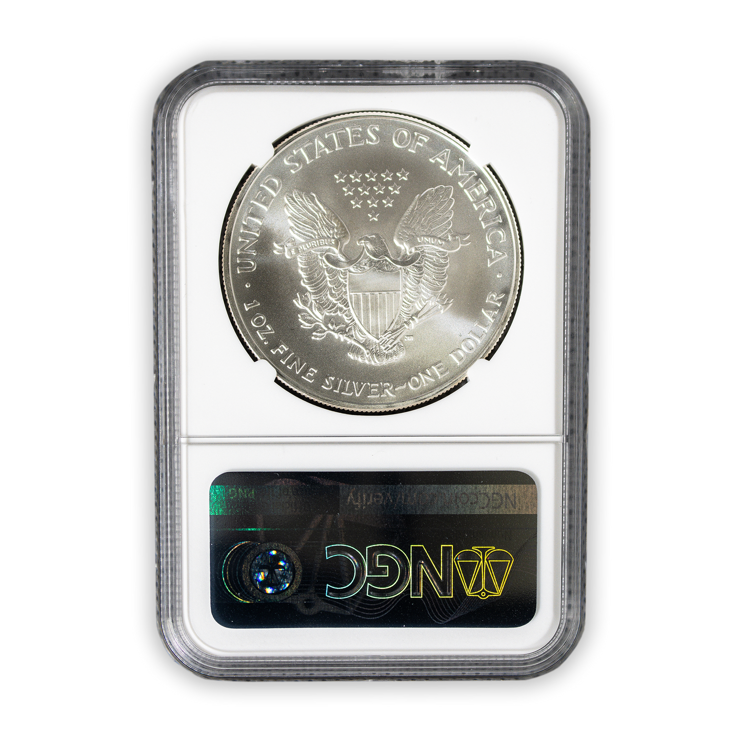 2007 Silver Eagle - Business Strike - NGC MS70 Mercanti Label