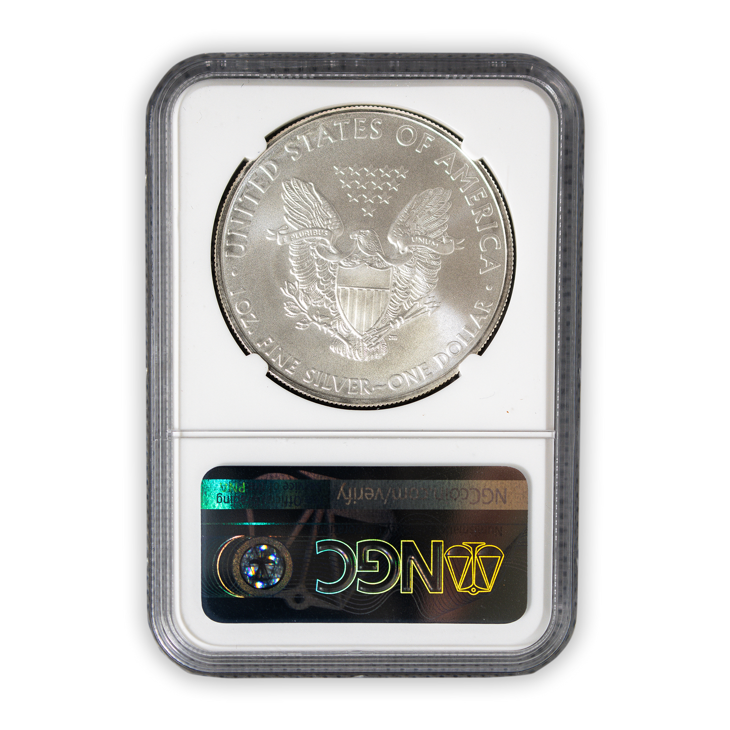 2009 Silver Eagle - Business Strike - NGC MS70 Mercanti Label