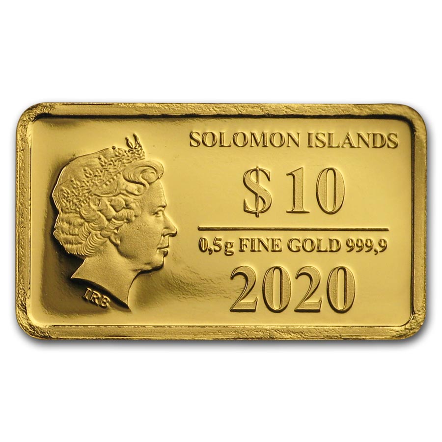2020 Solomon Zodiac Signs - Libra Gold Prooflike Coin