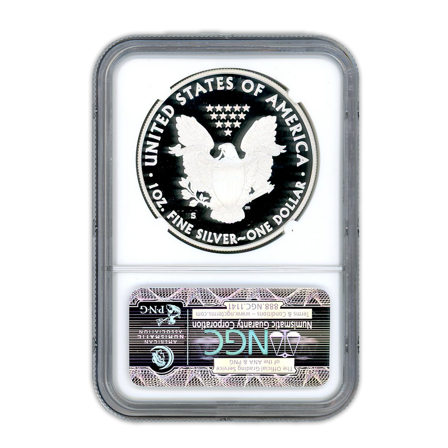 2012 S Silver Eagle 2 pc San Fransisco Set - NGC PF70