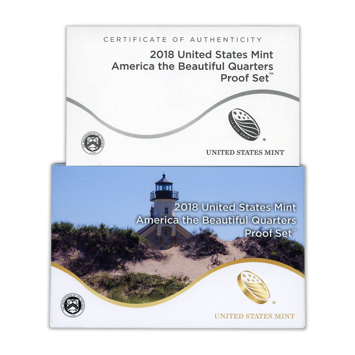2018 United States Mint - America the Beautiful - Quarters Proof Set