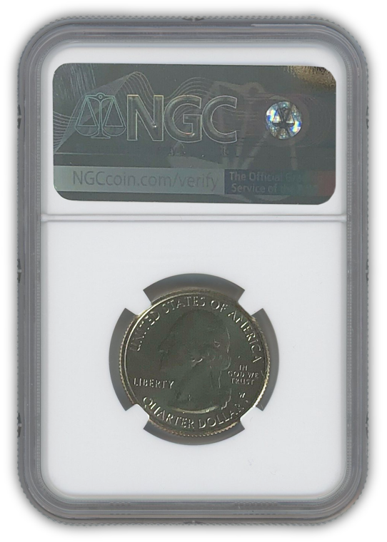 2019 Lowell Quarter Dollar West Point - NGC MS65