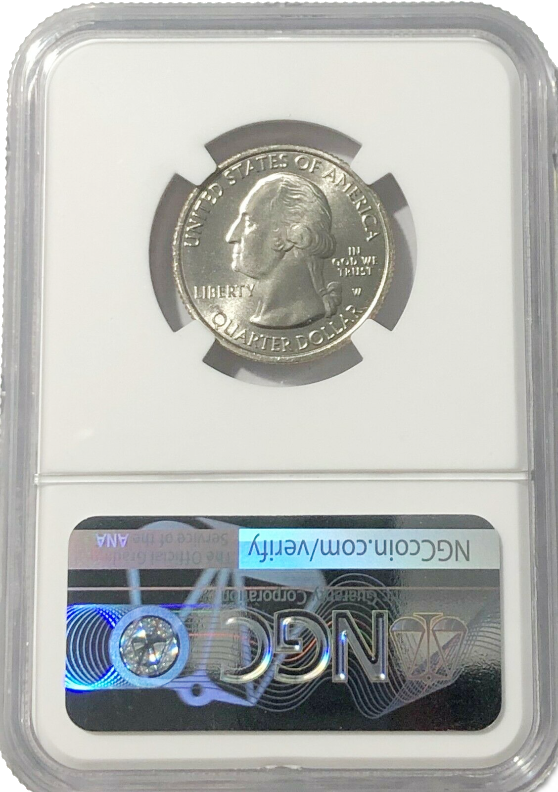 2019 San Antonio Missions Quarter Dollar West Point - NGC MS66